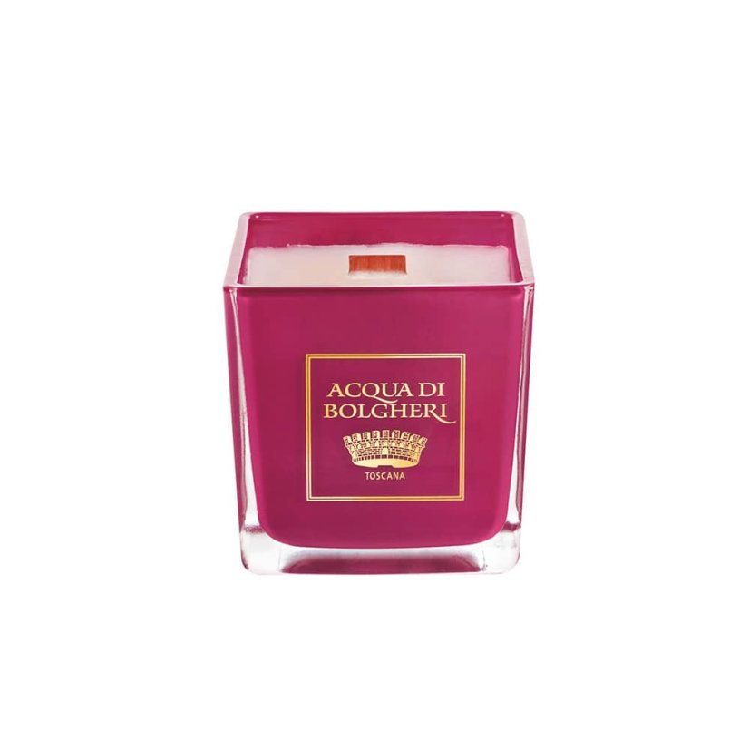 Sójová vonná svíčka Bacche di Vinum 200 g – s dřevěným knotem