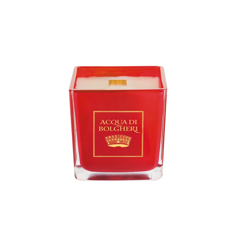 Vánoční sójová vonná svíčka Pan di Zenzero 200 g – s dřevěným knotem