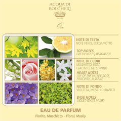 Acqua di Bolgheri Bio hydratační parfémovaná voda Oro 150 ml vonná pyramida