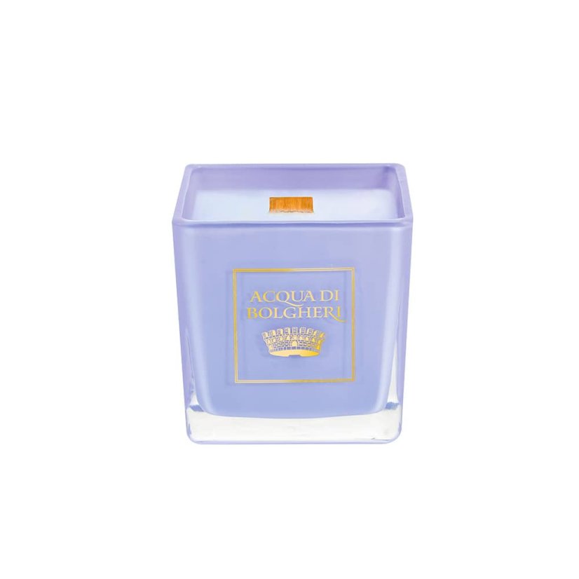 Sójová vonná svíčka Levanda Eterea 200 g – s dřevěným knotem