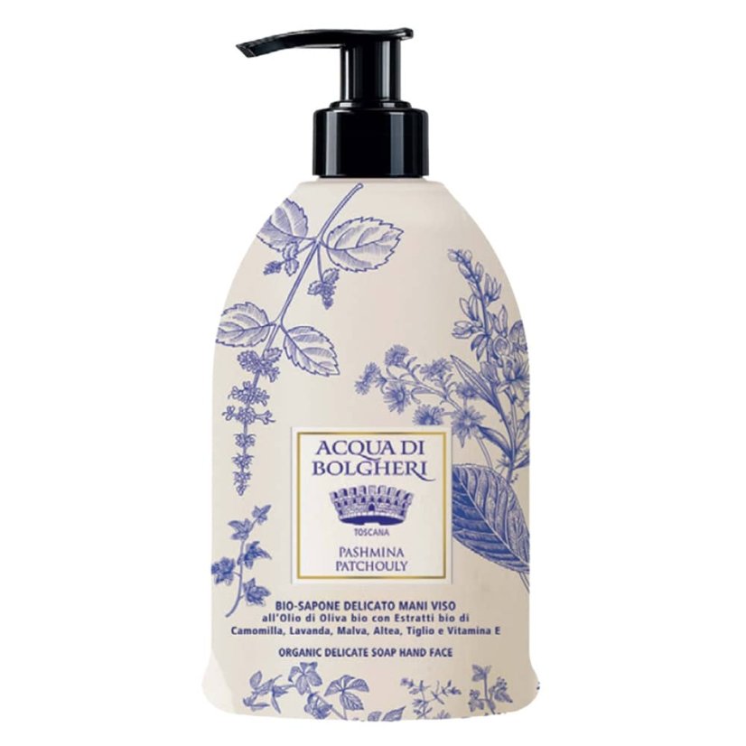 Bio tekuté mýdlo Pashmina Patchouly 500 ml Bio tekuté mýdlo Pashmina Patchouly 500 ml