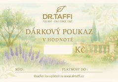 Elektronický dárkový poukaz Dr. Taffi