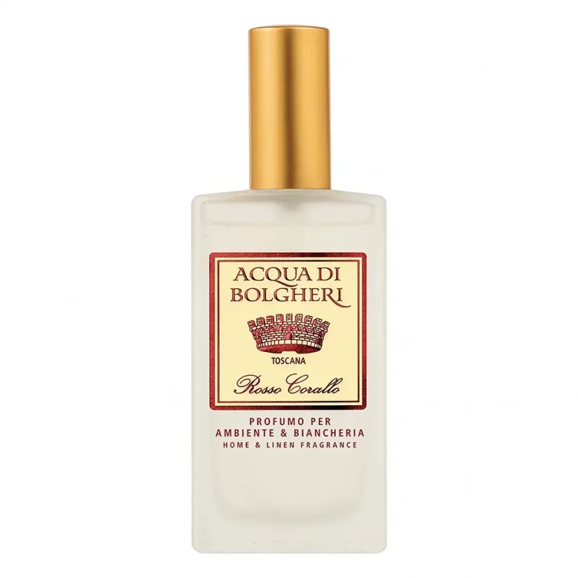 Bytový parfém Rosso Corallo 100 ml s citrusovou vůní mandarinky a jasmínu Acqua di Bolgheri