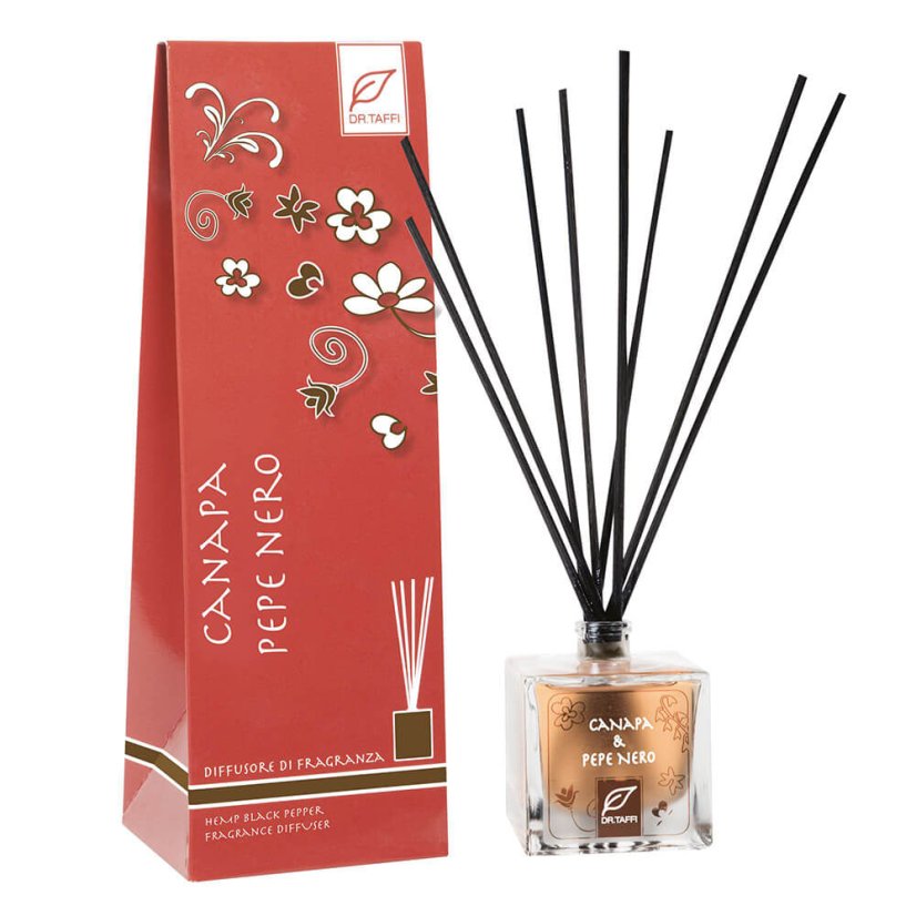 Difuzér Canapa & Pepe Nero 80 ml
