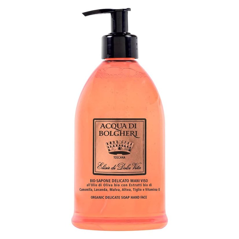 Bio tekuté mýdlo Elisir de Dolce Vita 500 ml Bio tekuté mýdlo Elisir de Dolce Vita 500 ml