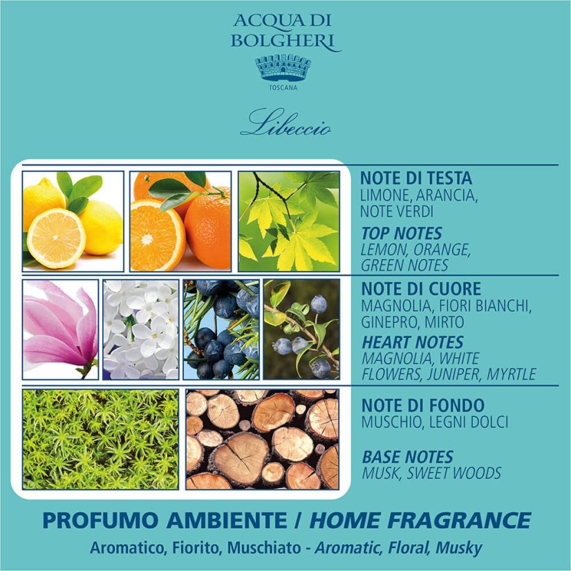 Difuzér Libeccio - Objem: 100 ml