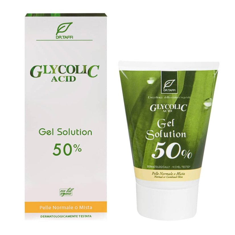 Gelový roztok s 50% kyseliny glykolové 100 ml