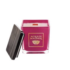 Sójová vonná svíčka Bacche di Vinum 200 g – otevřená s dřevěným víčkem Sójová vonná svíčka Bacche di Vinum 200 g – otevřená s dřevěným víčkem